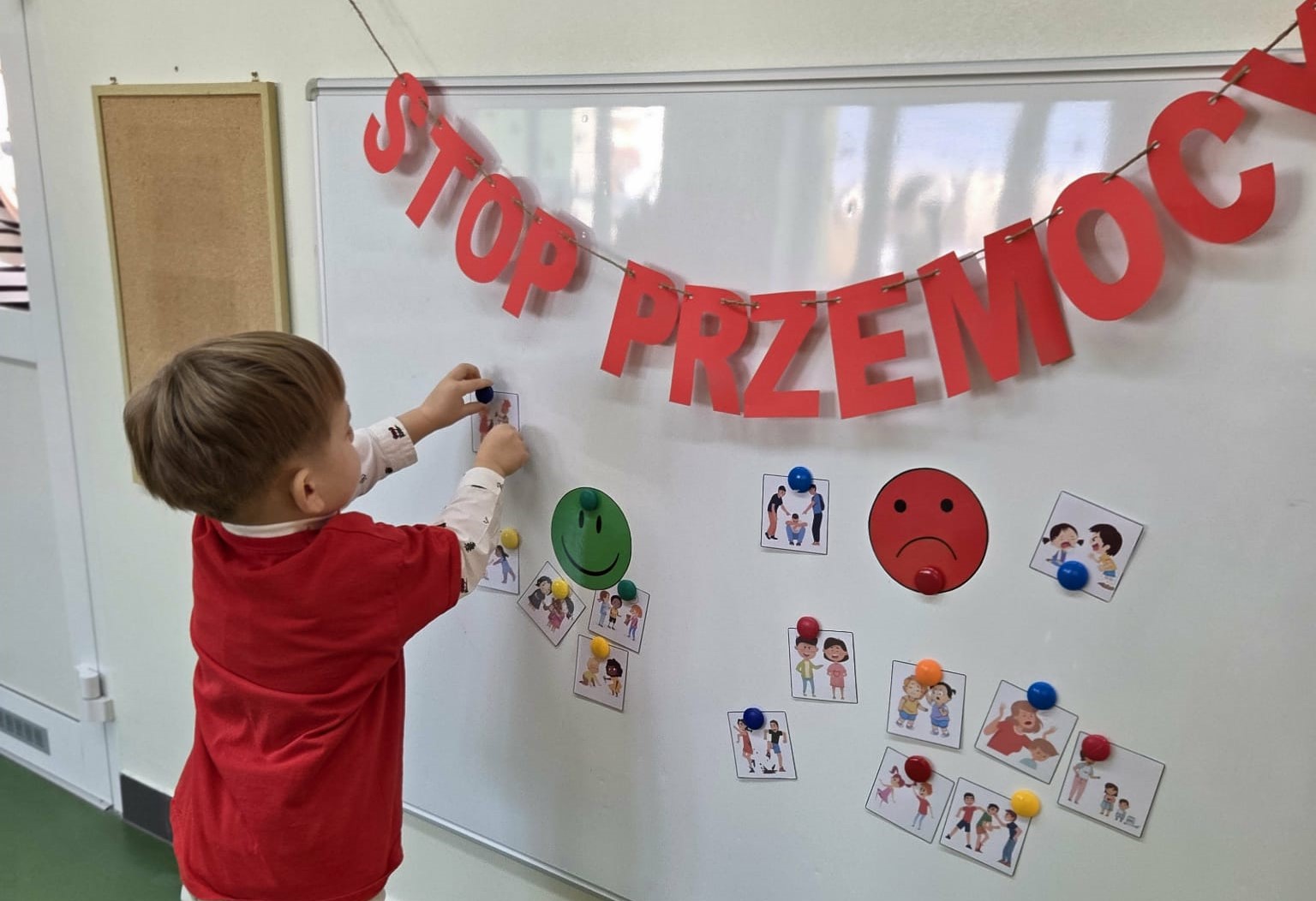  Dziecko przy tablicy